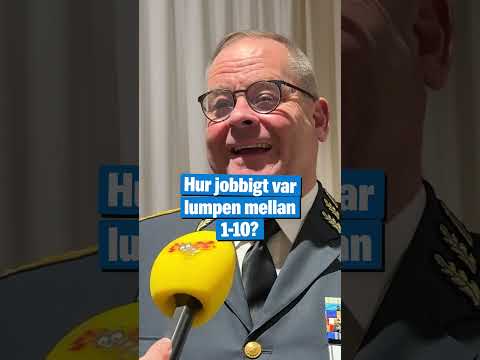 Sveriges överbefälhavare svarar på frågor om lumpen