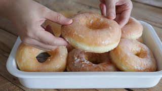 촉촉 부드러운 글레이즈 도넛 만들기