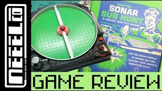 Sonar Sub Hunt 1960s - Vintage Toy / Boardgame  Unboxing & Review