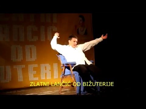 Andrija Milosevic - ZLATNI LANCIC OD BIZUTERIJE - Tuzim ili zenim