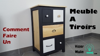 Comment fabriquer un meuble à tiroirs - EP32