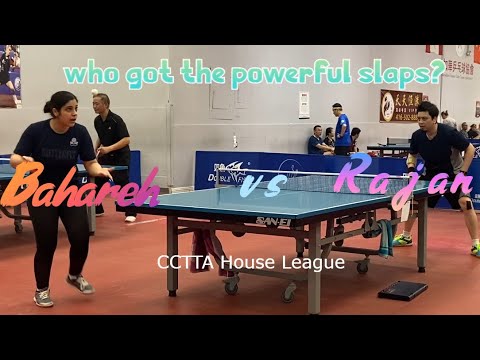 Bahareh BABADIVAND [1040] vs Rajan [886] - CCTTA House League RR1 - 17 Jan 2023