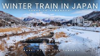 Taking the Train from Tokyo to Yamanochi! | Travel Vlog