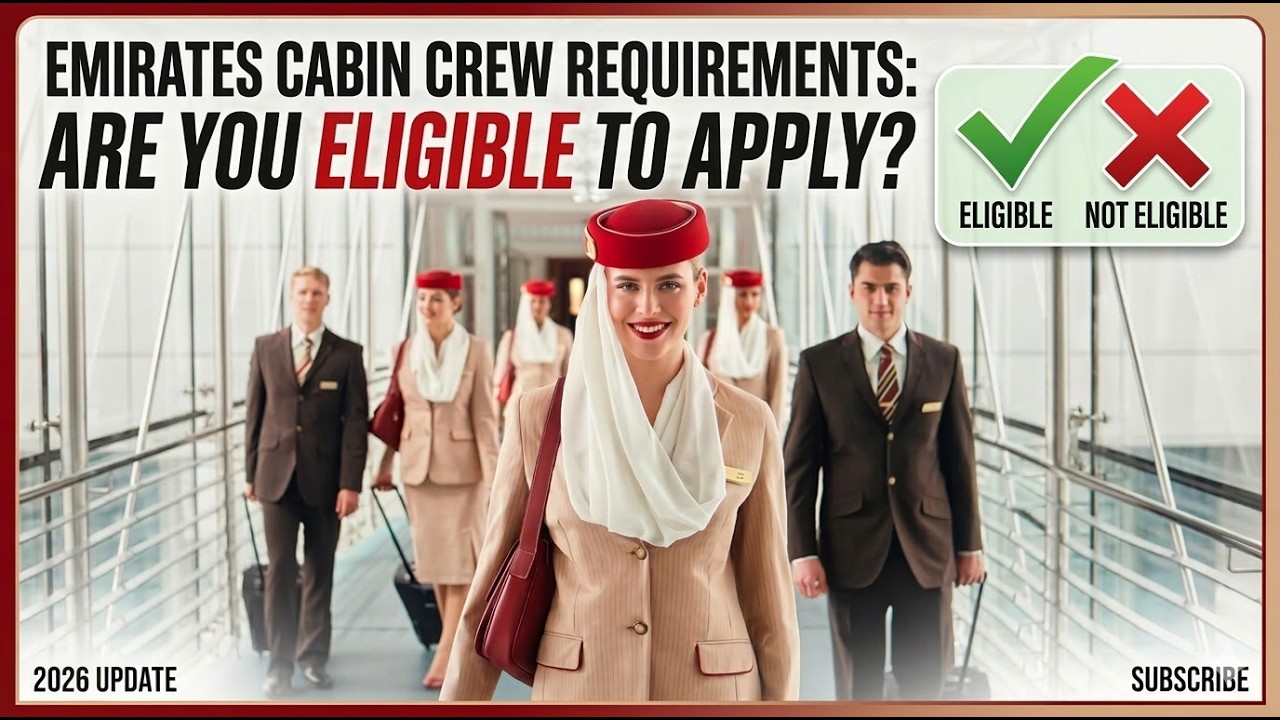 Emirates Cabin Crew Requirements: Are You Eligible to Apply?