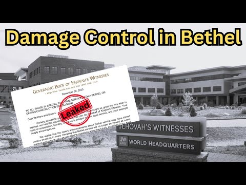 Damage Control in JW Bethels Worldwide | Leaked Letter After the 80+ Announcement
