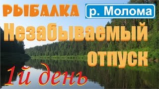 Рыбалка в затоне реки молома киров обл