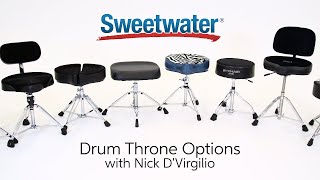 Video thumbnail for Choosing the Best Drum Throne for You 🥁 | Drum Lesson by Sweetwater