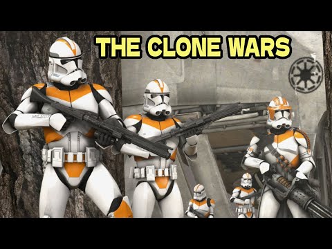 Clone Troopers vs CIS Droids! - STAR WARS Galaxy At War Mod | Men of War Assault Squad 2