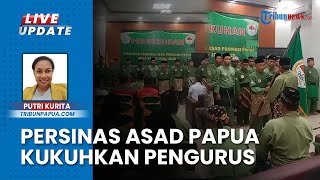 Suasana Pelantikan Silat Nasional Ampuh Sehat Aman Damai 2024-2029 di Distrik Heram Jayapura