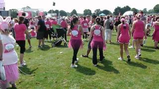 preview picture of video 'Race For Life, Mote Park, Maidstone. 7/7/2013'