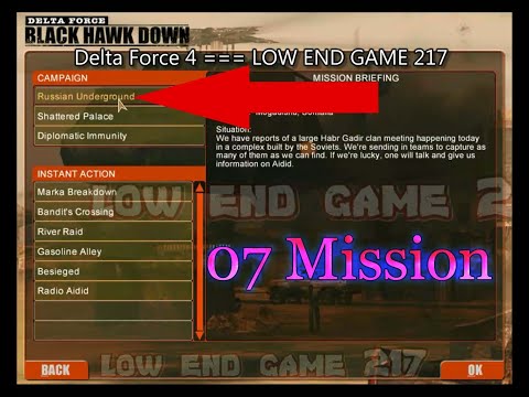 Delta Force 4 #07 #mission #Russian Underground By LOW END GAME 217