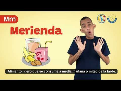 Diccionario Mis Primeras Señas - Merienda