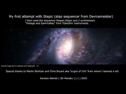 My first Ambient Sound Project with Stepic from Devicemeister + TubeOhm Synthesizers 🎼🎶🎵