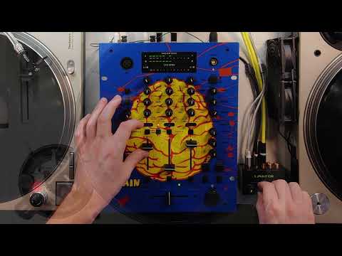Vinyl Mix - Drum & Bass - Vintage Mixer - Omnitronic SX 524 Brain Edition