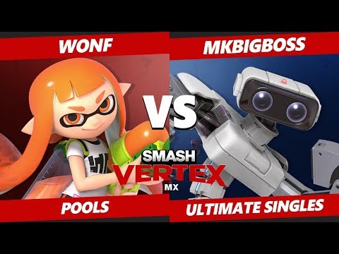 Smash Vertex Pools - BIT Pht | Wonf (Inkling) Vs. AAA | MkBigBoss (ROB) Smash Ultimate - SSBU
