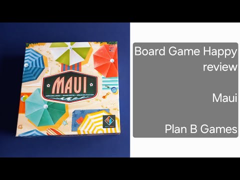 MAUI a review by board game happy