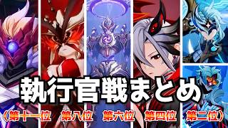 ファデュイ執行官戦まとめ【原神】