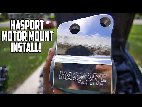 HASPORT MOTOR MOUNTS INSTALL - K24 Integra Build (EP.7)