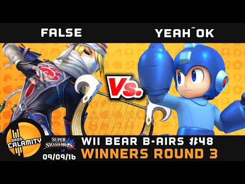 WBB #48 | False (Sheik) vs Yeah~OK (Mega Man) - Winners Round 3 - Smash Wii U - Singles