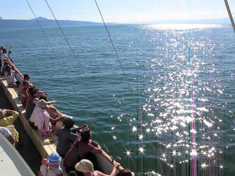 Swiss paddle steam boat Montreux