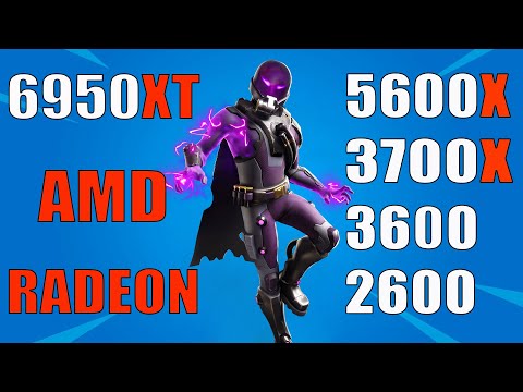 RX 6950 XT +  Ryzen 5 5600X vs R7 3700X vs R5 3600 vs R5 2600 - Test in Games - 1080p - 1440p - 4K
