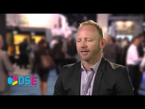 Brian Dusho of Broadsign International LLC at DSE 2013