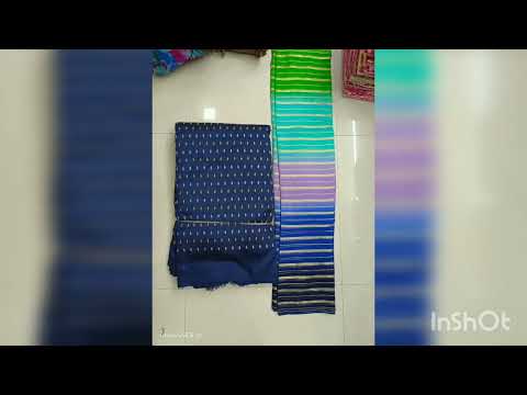 Georgette Rainbow 🌈 colour sarees