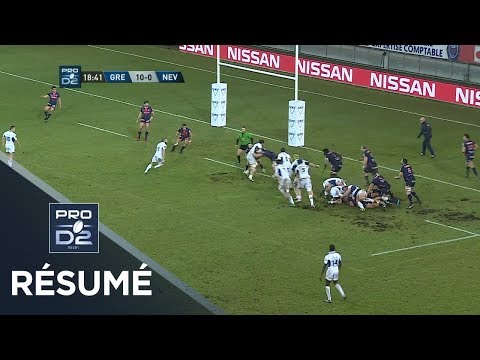 PRO D2 - Résumé Grenoble-Nevers: 13-10 - J19 - Saison 2017/2018