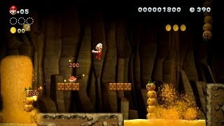New Super Mario Bros. U -- Fireball Frenzy in Perilous Pokey Cave