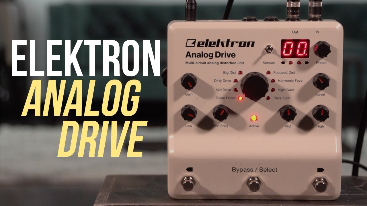 Elektron Analog Drive - YouTube
