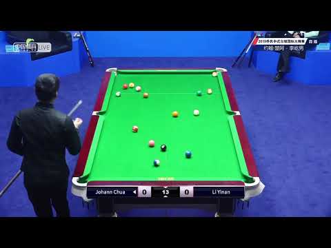 Johann Chua (PHI) VS Li Yinan - 2019 World Chinese Pool Masters Huanan Station