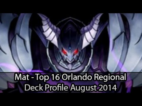 Mat - 10th Place Orlando Regional Anthony Forbis - Yugioh Deck Profile August 2014