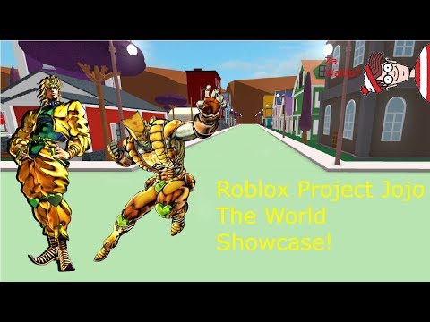 Roblox Project Jojo The World Showcase!