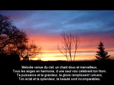 mélodie venue du ciel