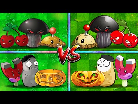 Random Team Plants PVZ 1 vs PVZ 2 - Plant vs Plant Battlez - Who Will Win?