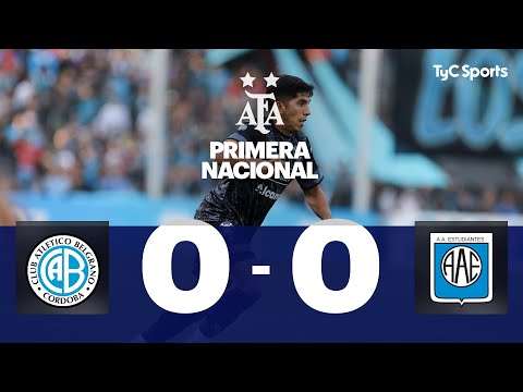 Belgrano 0-0 Estudiantes (RC) | Primera Nacional | Fecha 20