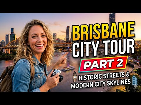Brisbane City Tour Parte -2 | Tour Virtual 4k 2023 | #brisbane #queensland #australia #city tour