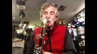 Video thumbnail for Yamaha YTS-21. # 6885 demo by Steve Gray
