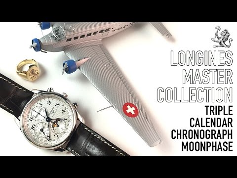 A Review Of The Longines Master Collection Triple Date Chronograph Moonphase Luxury Automatic Watch