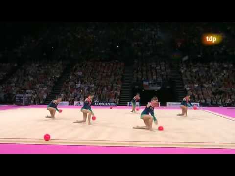 Belarus 5 balls AA World Championships Montpellier 2011