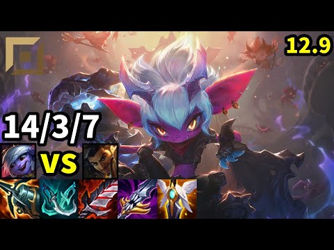 Tristana Top vs Akshan - EUW Master | Patch 12.9