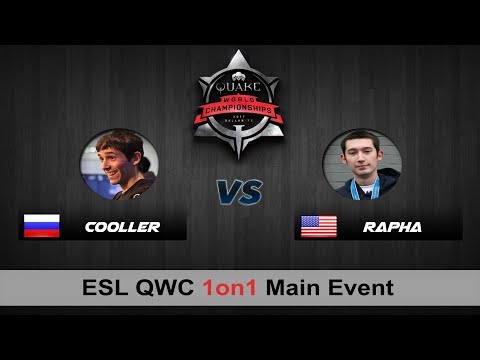Cooller vs Rapha | QC 1on1 QWC QuakeCon 2017 [Group Stage]