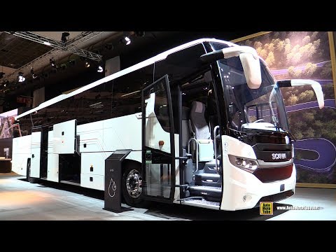 2020 Scania Interlink Walkaround - Luxury LNG Coach Exterior Interior Tour