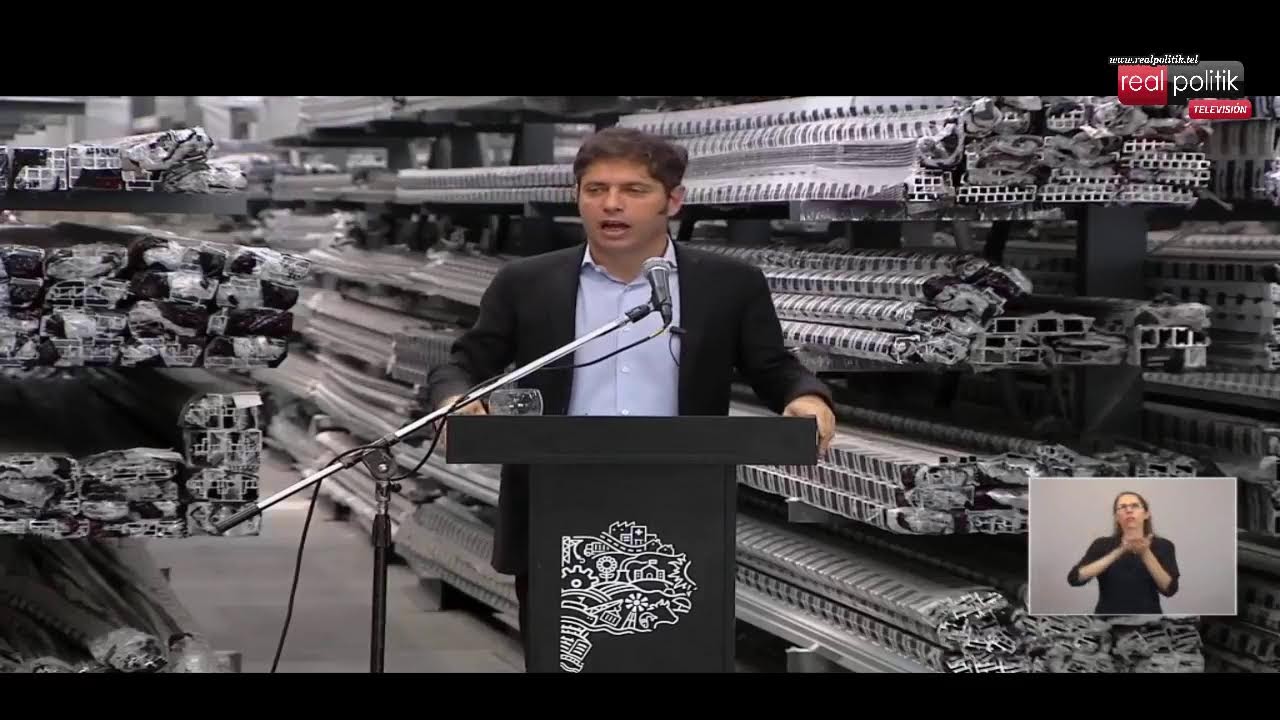 Kicillof encabeza la inauguración de empresas en el Parque Industrial de Florencio Varela