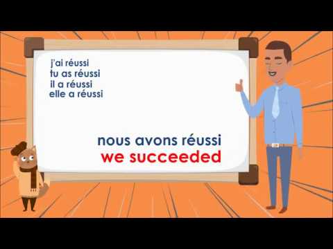 Le Verbe Réussir au Passé Composé - To Succeed Compound Tense - French Conjugation