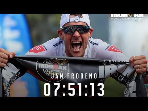 IRONMAN KONA 2019 WINNER AND NEW RECORD JAN FRODENO