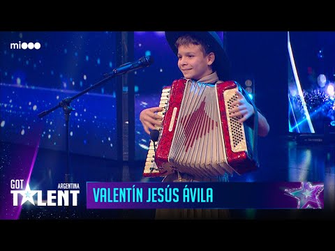 Valentín Jesús Ávila de 13 años - Acordeón | Audiciones | Got Talent Argentina 2023