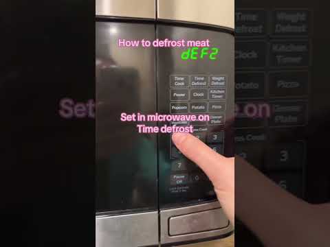 How to Defrost Meat (in a hurry) in microwave #howtothaw #groundmeat #quickdefrost