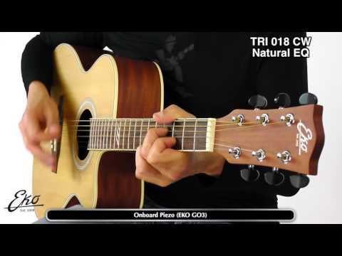 TRI 018 cw natural eq Massimo Varini presenta Eko Guitars