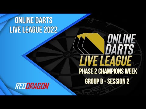 ONLINE DARTS LIVE LEAGUE  | Phase 2 Champions Week  | GROUP B - Session 2